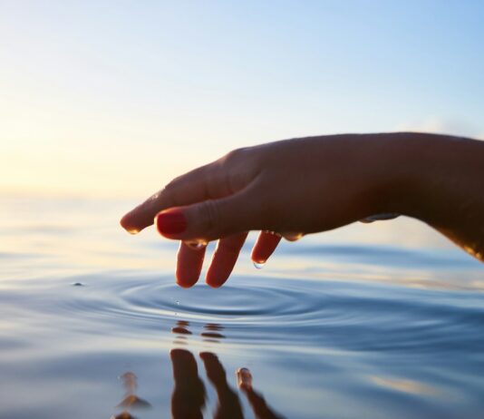 웰니스 문화, 현대인의 삶을 재정의하다 person about to touch the calm water