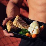 단백질 식단의 진화, 일상에서 쉽게 실천하는 방법은? person holding cooked food on black tray